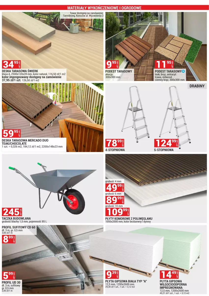 Gazetka promocyjna Merkury Market - ważna 01.06 do 30.06.2025 - strona 52 - produkty: LANA, LG, Płyta, Płyta gipsowa, Por, Top