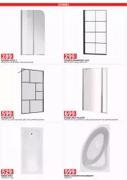Gazetka promocyjna Merkury Market - Gazetka - ważna od 30.06 do 30.06.2025 - strona 14 - produkty: Wanna, Parawan nawannowy