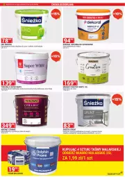 Gazetka promocyjna Merkury Market - Gazetka - ważna od 30.06 do 30.06.2025 - strona 18 - produkty: Emulsja, Ser, Por, Gra, Cień, Farba lateksowa, LANA, Magnat Ceramic, Wiadro, Dekoral, Deser, Grunt, Podkład, Farba do wnętrz, Fa