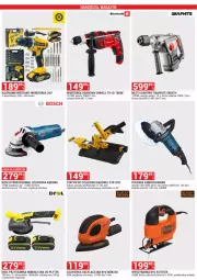 Gazetka promocyjna Merkury Market - Gazetka - ważna od 30.06 do 30.06.2025 - strona 22 - produkty: Młot udarowy, Top, Gra, Kołpak, Wiertarka, Szlifierka kątowa, Wyrzynarka, Tarka, Talerz, Wiertarka udarowa, Wkręt, Młot, Wkrętarka, Szlifierka, Bosch, Akumulator, Einhell