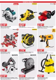Gazetka promocyjna Merkury Market - Gazetka - ważna od 30.06 do 30.06.2025 - strona 23 - produkty: Odkurzacz, Gra, Przewód, Przecinarka, Walizka, Makita, Pistolet, Szlifierka, Piła ukosowa, Pilarka tarczowa, Gres, Einhell