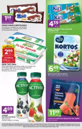 Gazetka promocyjna Stokrotka - Stokrotka Express - Gazetka - ważna od 11.06 do 11.06.2025 - strona 3 - produkty: Warzywa, Ser, Danone, Borówka, Piątnica, Zott, Jogurt, Kiwi, Activia, Sałat, Serek, Owoce, Deser, Aksam, Mięso, Monte