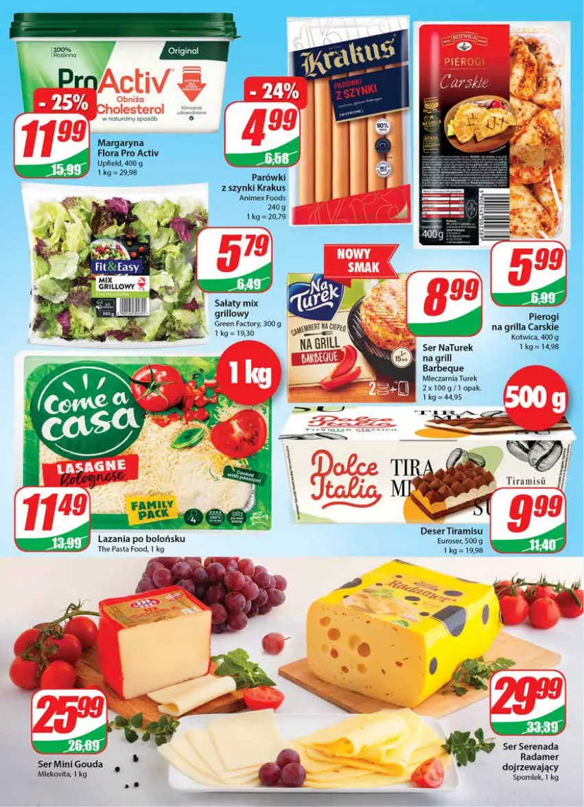 Gazetka promocyjna Dino - Gazetka - ważna 06.07 do 12.07.2022 - strona 14 - produkty: Fa, Gin, Gouda, Grill, Mleko, Mlekovita, NaTurek, Radamer, Ser