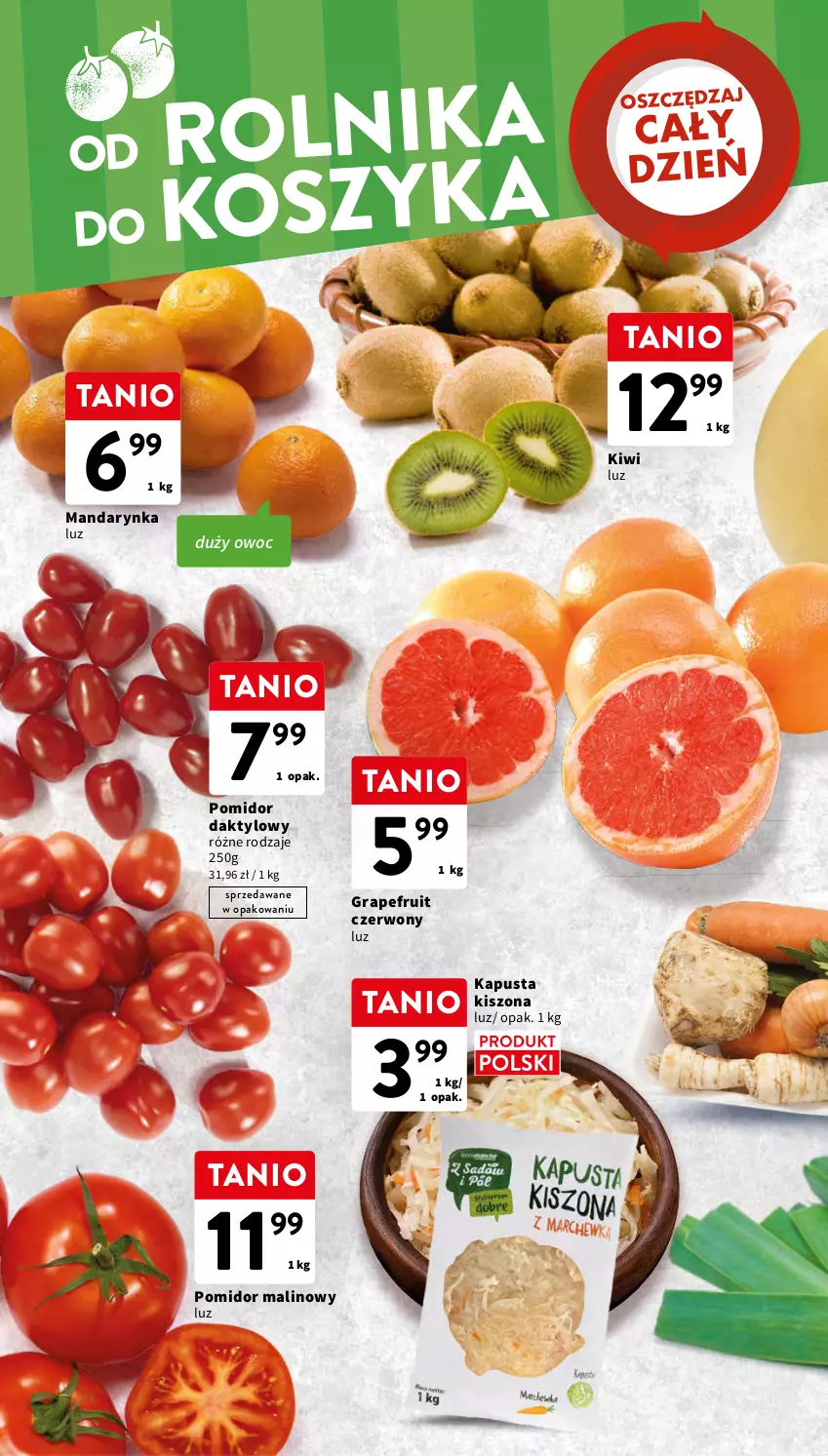 Gazetka promocyjna Intermarche - Gazetka Intermarche - ważna 16.11 do 22.11.2023 - strona 20 - produkty: Gra, Kiwi, Kosz, Pomidor malinowy