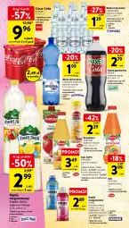 Gazetka promocyjna Intermarche - Gazetka Intermarche - Gazetka - ważna od 22.11 do 22.11.2023 - strona 38 - produkty: Sok, Coca-Cola, Fortuna, Napój gazowany, Oshee, Woda mineralna, Napój niegazowany, Staropolanka, Woda, Maxer, Napój, Cisowianka, Fa