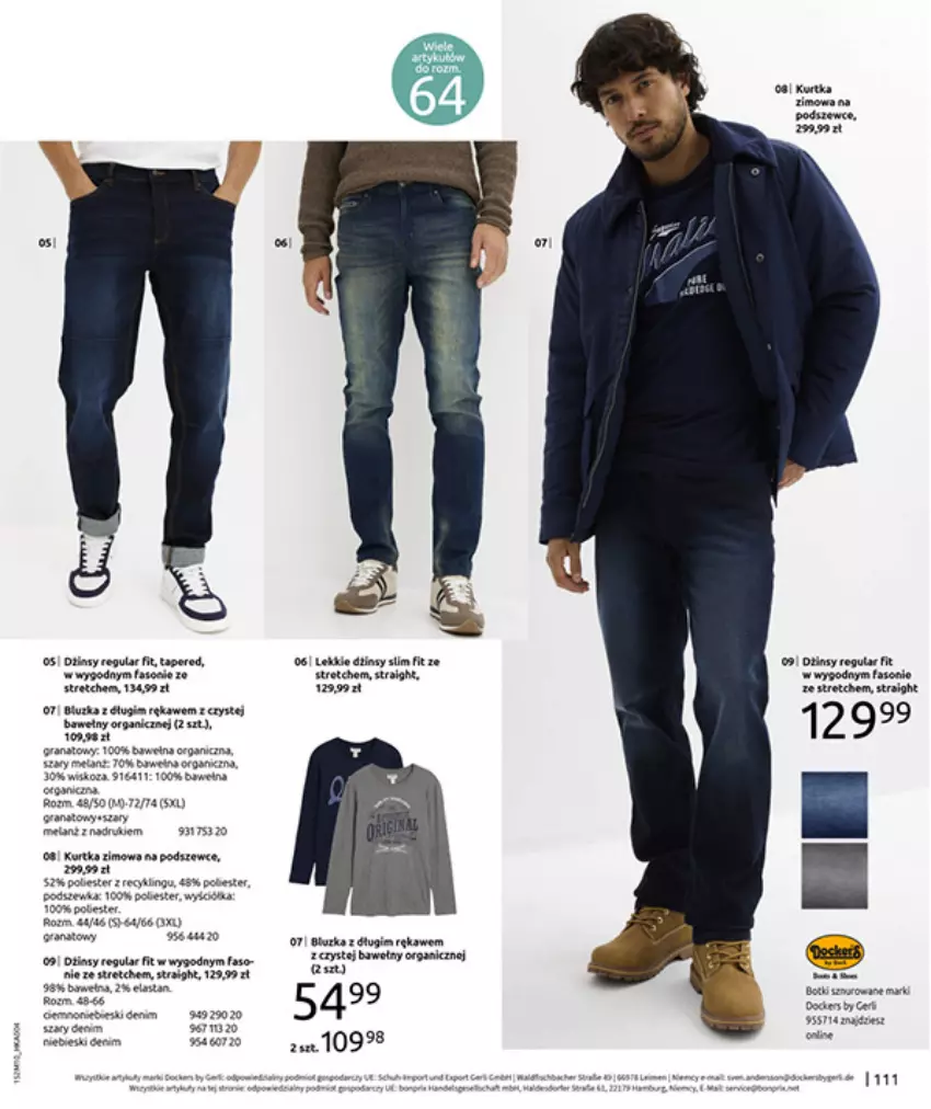 Gazetka promocyjna Bonprix - SIELANKOWY ROMANTYZM - ważna 18.11 do 29.12.2025 - strona 113 - produkty: Fa, Gra, Granat, Kurtka, LG, Por, Rum