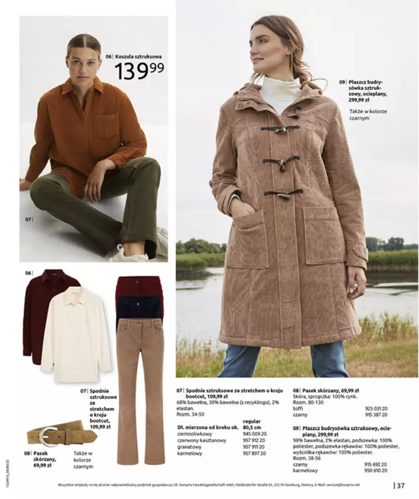 Gazetka promocyjna Bonprix - SIELANKOWY ROMANTYZM - ważna 18.11 do 29.12.2025 - strona 39 - produkty: Cynk, Gra, Granat, Krokus, Spodnie