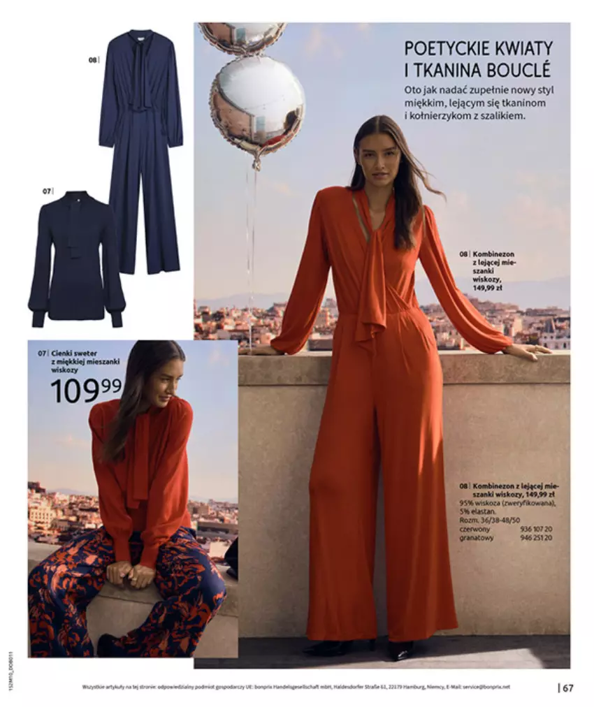 Gazetka promocyjna Bonprix - SIELANKOWY ROMANTYZM - ważna 18.11 do 29.12.2025 - strona 69 - produkty: Gra, Szal