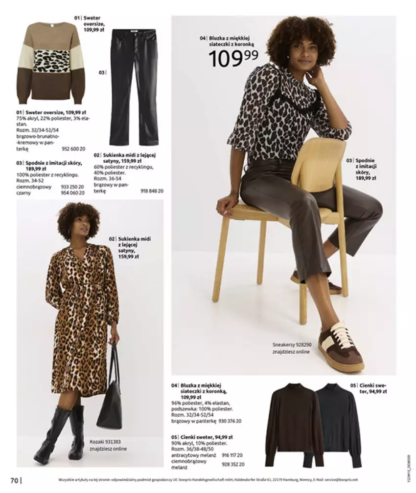 Gazetka promocyjna Bonprix - SIELANKOWY ROMANTYZM - ważna 18.11 do 29.12.2025 - strona 72 - produkty: Brit, Gra, Piec, Sweter