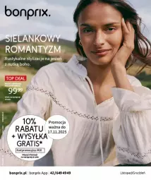 Gazetka promocyjna Bonprix - SIELANKOWY ROMANTYZM - Gazetka - ważna od 29.12 do 29.12.2025 - strona 1 - produkty: Top, Gra, Tran