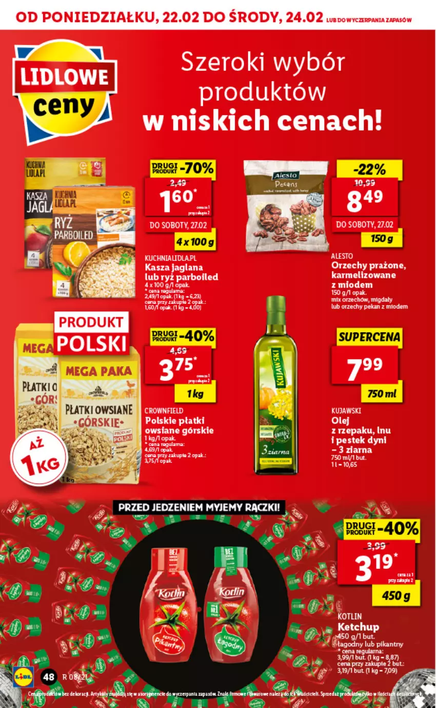 Gazetka promocyjna Lidl - GAZETKA - ważna 22.02 do 24.02.2021 - strona 48 - produkty: Cars, Kujawski, Olej