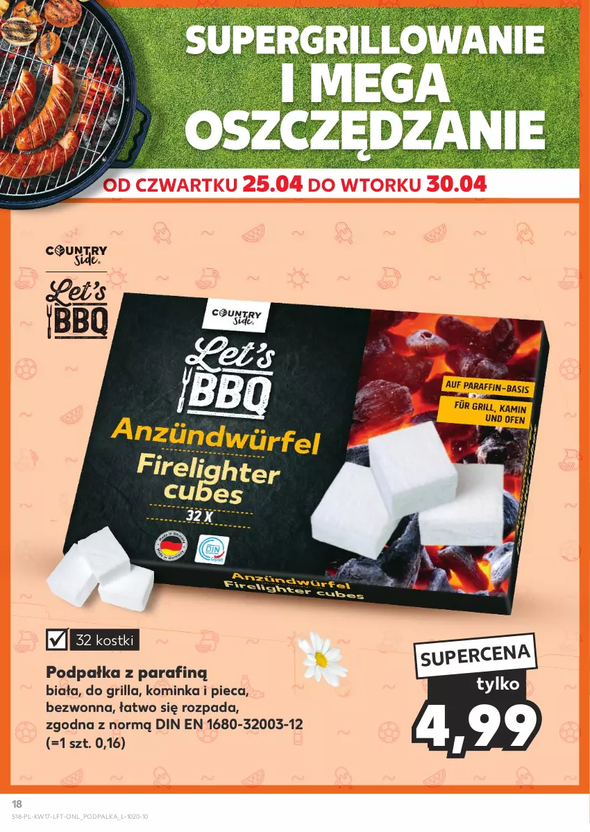 Gazetka promocyjna Kaufland - Gazetka tygodnia - ważna 25.04 do 30.04.2024 - strona 18 - produkty: Grill, Inka, Piec