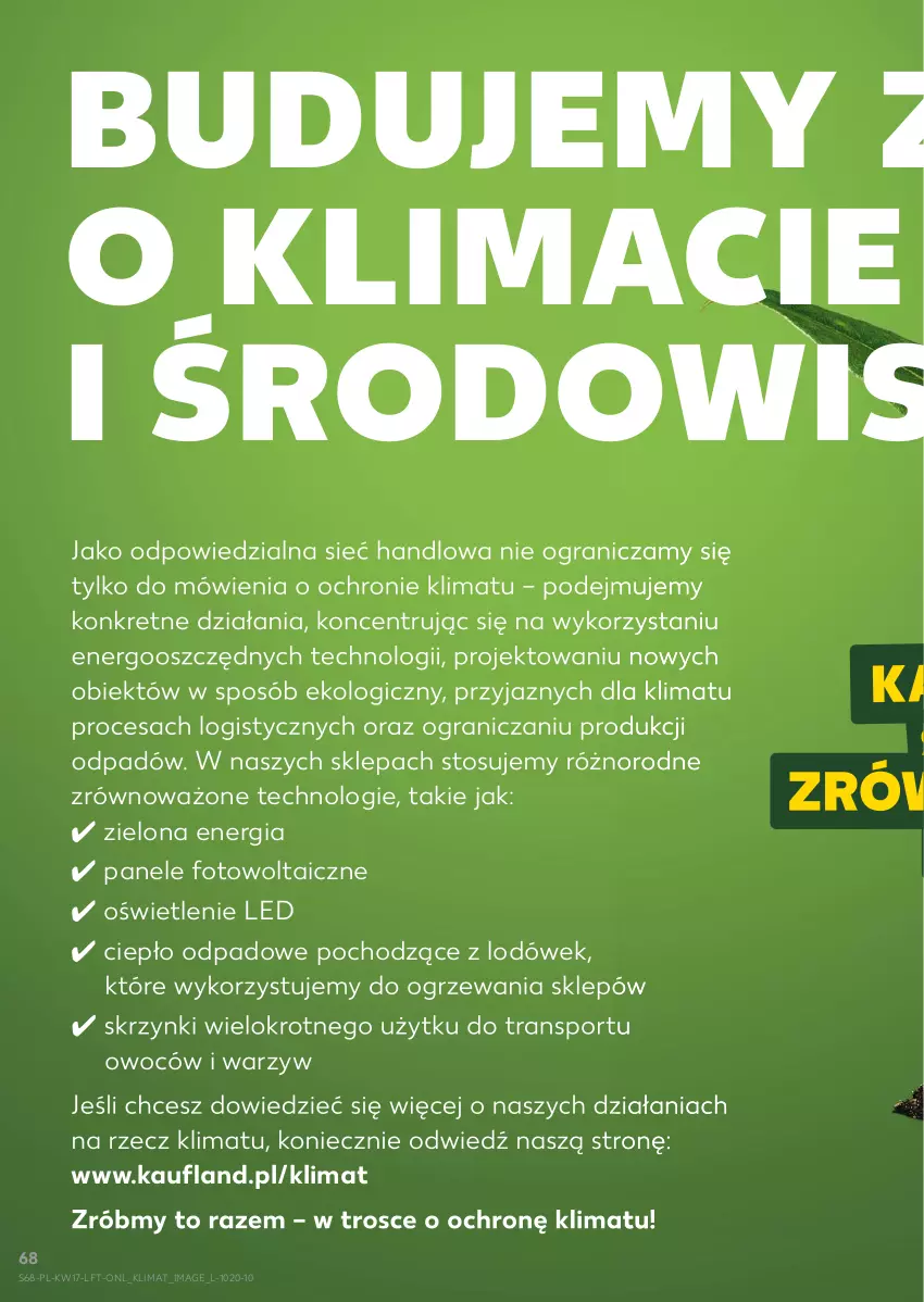 Gazetka promocyjna Kaufland - Gazetka tygodnia - ważna 25.04 do 30.04.2024 - strona 68 - produkty: Gra, Kret, O nas, Por, Sport, Tran