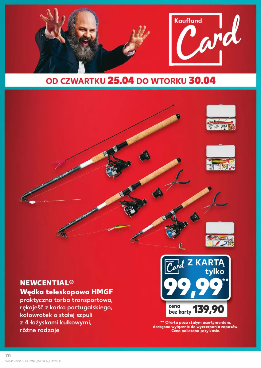 Gazetka promocyjna Kaufland - Gazetka tygodnia - ważna 25.04 do 30.04.2024 - strona 70 - produkty: Orka, Por, Sport, Teleskop, Torba, Tran