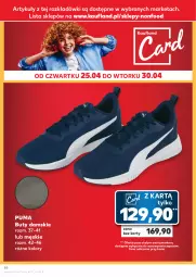 Gazetka promocyjna Kaufland - Gazetka tygodnia - Gazetka - ważna od 30.04 do 30.04.2024 - strona 86 - produkty: Puma, Buty