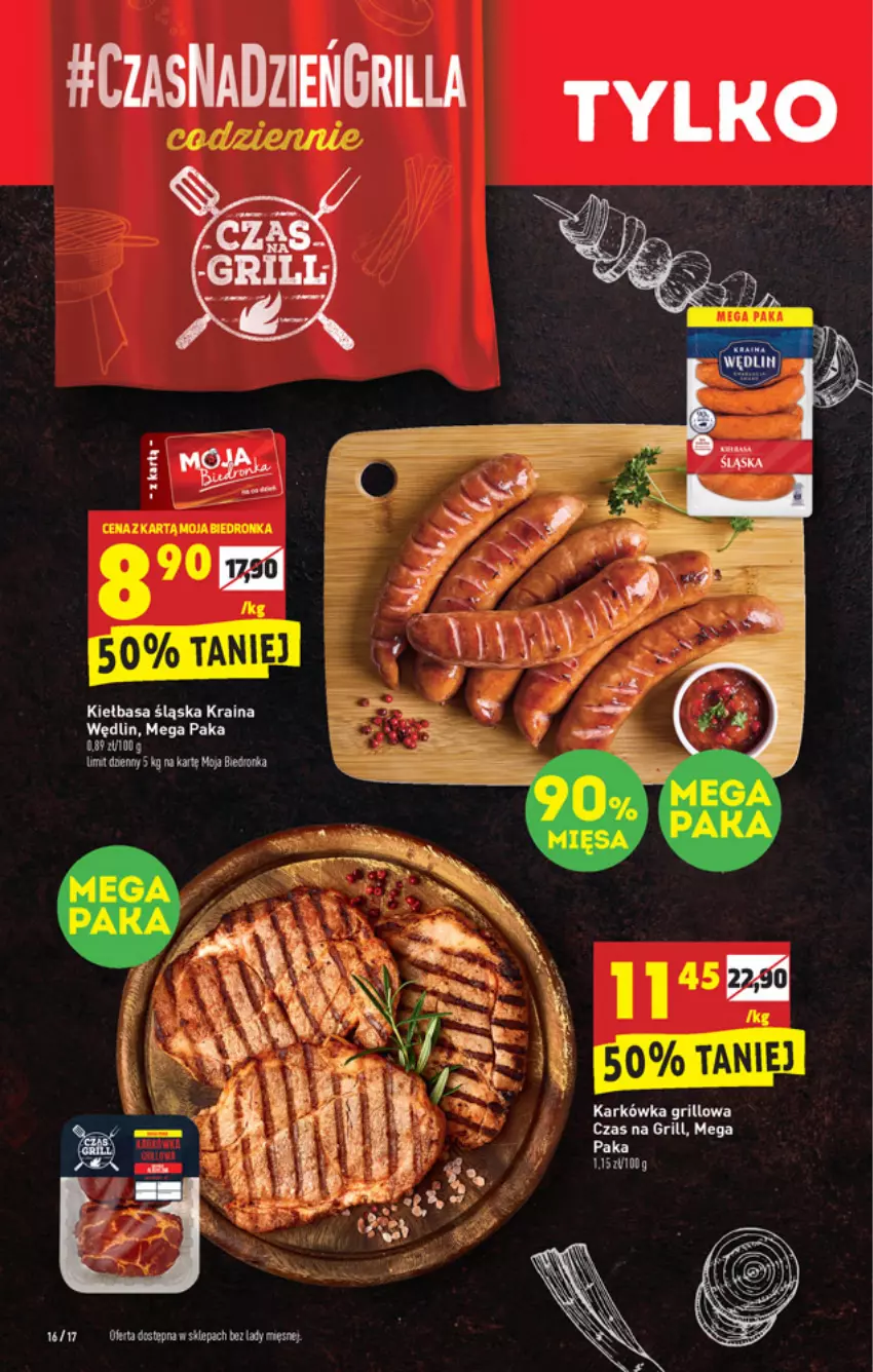 Gazetka promocyjna Biedronka - W tym tygodniu - ważna 29.07 do 04.08.2021 - strona 16 - produkty: Grill, Kiełbasa, Kiełbasa śląska