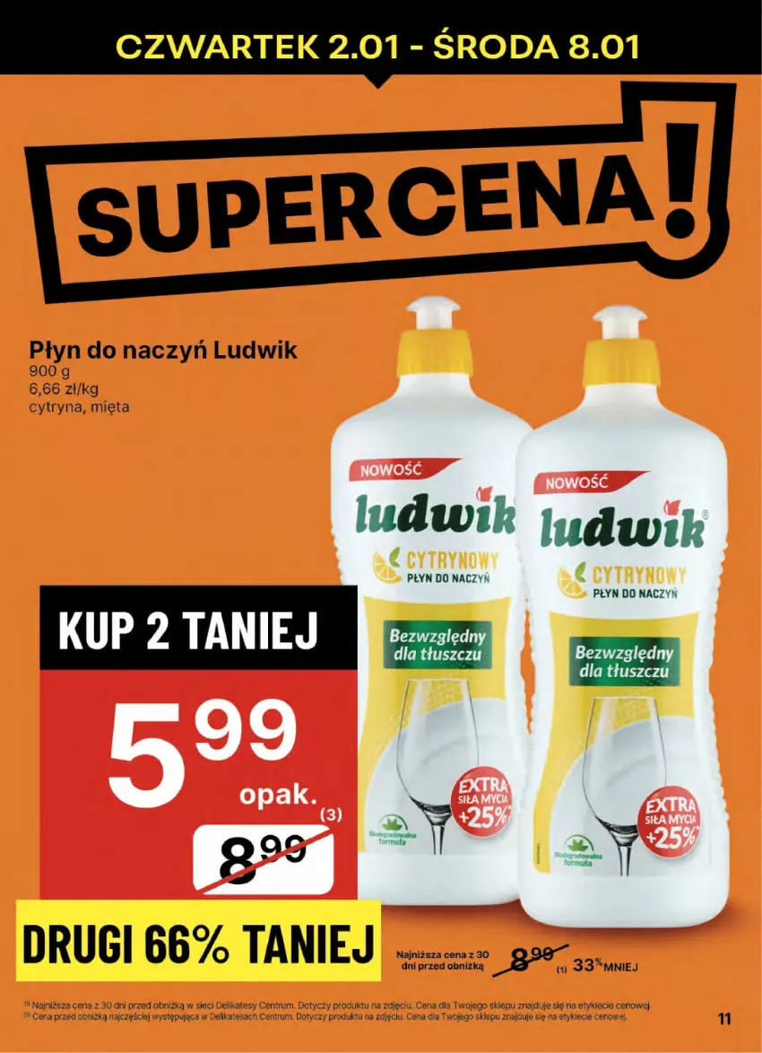 Gazetka promocyjna Delikatesy Centrum - NOWA GAZETKA Delikatesy Centrum od 2 stycznia! 2-8.01.2024 - ważna 02.01 do 08.01.2025 - strona 11 - produkty: Ludwik, Mięta, Rum