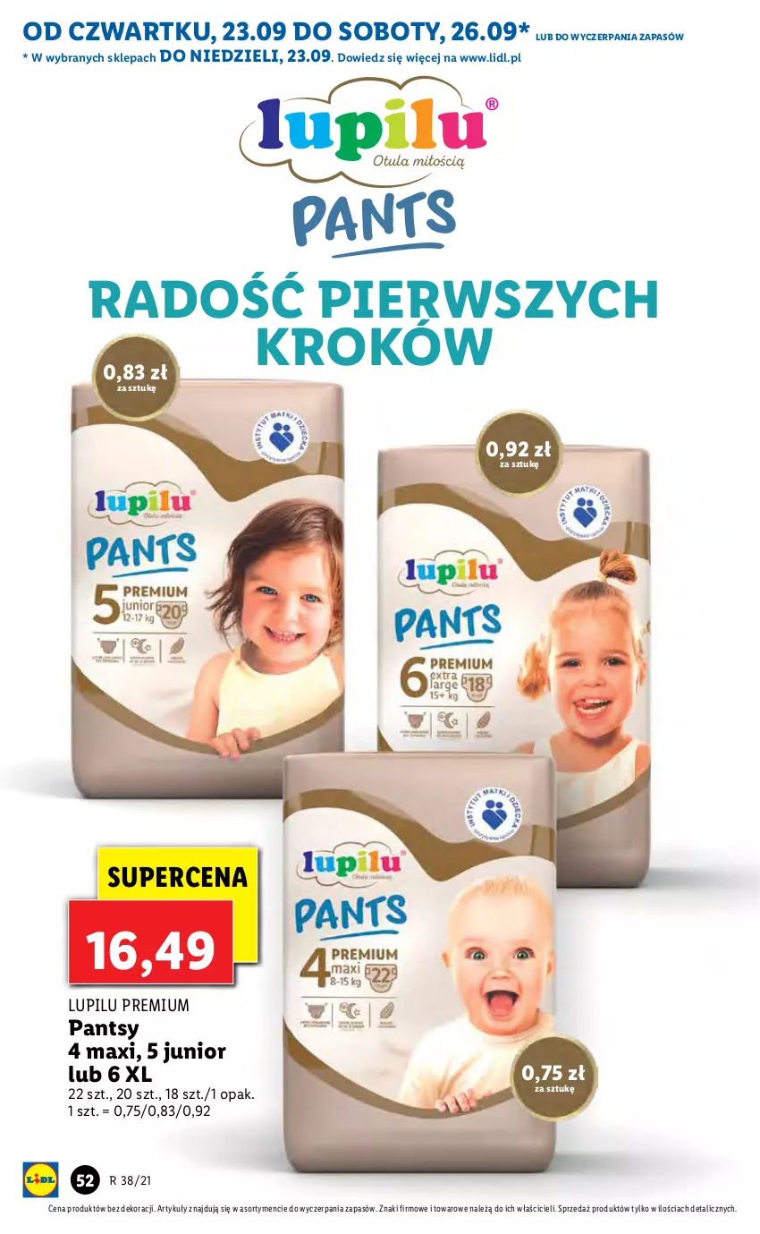 Gazetka promocyjna Lidl - GAZETKA - ważna 23.09 do 26.09.2021 - strona 52