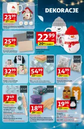Gazetka promocyjna Auchan - Gazetka Święta jak babcię kocham Hipermarket Auchan - Gazetka - ważna od 03.12 do 03.12.2025 - strona 17 - produkty: Por, Koc, Papier, Dywanik łazienkowy, Dywanik, Poduszka dekoracyjna, Pojemnik, Wałek, Foremki, Kubek, Poduszka, Babeczki, Dywan