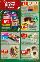 Gazetka promocyjna Auchan - Gazetka Święta jak babcię kocham Hipermarket Auchan - Gazetka - ważna od 03.12 do 03.12.2025 - strona 34 - produkty: Ser, Gra, Sałat, Szynka, Pizza, EPEE, Boczek, Frankfurterki, Kiełbasa