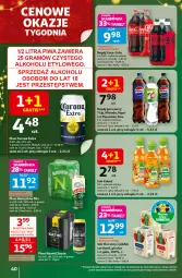 Gazetka promocyjna Auchan - Gazetka Święta jak babcię kocham Hipermarket Auchan - Gazetka - ważna od 03.12 do 03.12.2025 - strona 40 - produkty: Piwo, Sok, Namysłów, Mirinda, Coca-Cola, Pepsi, Napój gazowany, Kubuś, Gala, Karmi, Napój, Fa