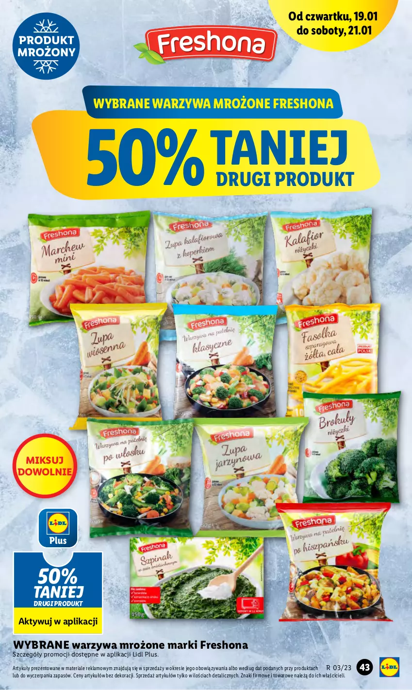 Gazetka promocyjna Lidl - GAZETKA - ważna 19.01 do 21.01.2023 - strona 49 - produkty: Warzywa