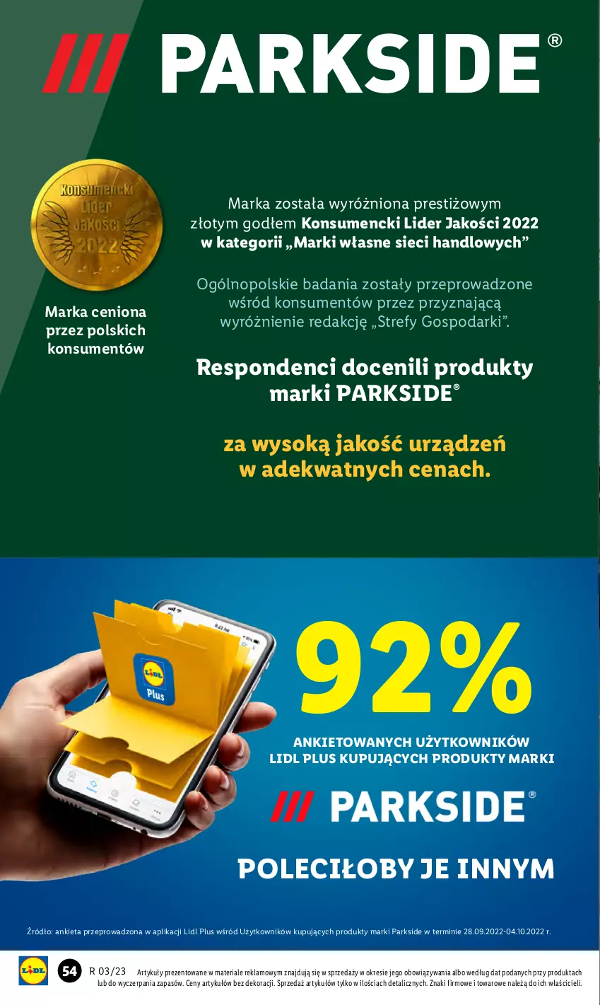 Gazetka promocyjna Lidl - GAZETKA - ważna 19.01 do 21.01.2023 - strona 60 - produkty: Parkside, Sok