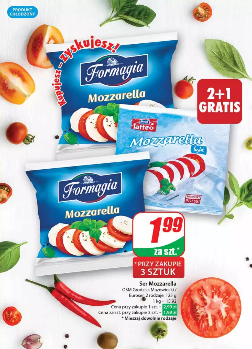 Gazetka promocyjna Dino - Gazetka 22 / 2024 - ważna 29.05 do 04.06.2024 - strona 21 - produkty: Mozzarella, Ser