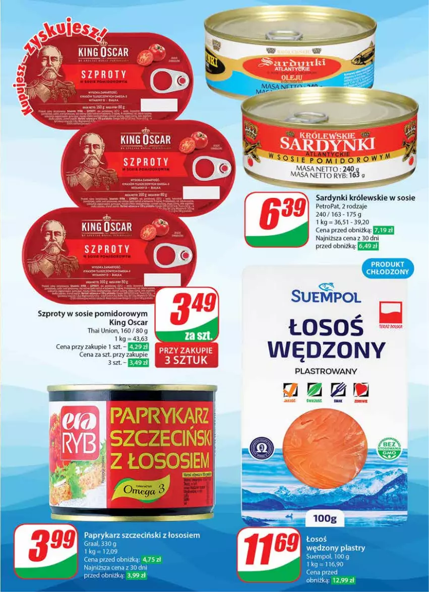 Gazetka promocyjna Dino - Gazetka 22 / 2024 - ważna 29.05 do 04.06.2024 - strona 27 - produkty: Gra, Graal, Królewski, Papryka, Paprykarz, Paprykarz szczeciński, Sardynki, Sos, Suempol, Szprot