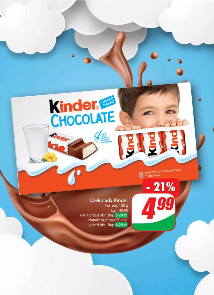 Gazetka promocyjna Dino - Gazetka 22 / 2024 - ważna 29.05 do 04.06.2024 - strona 4 - produkty: Czekolada, Ferrero, Kinder