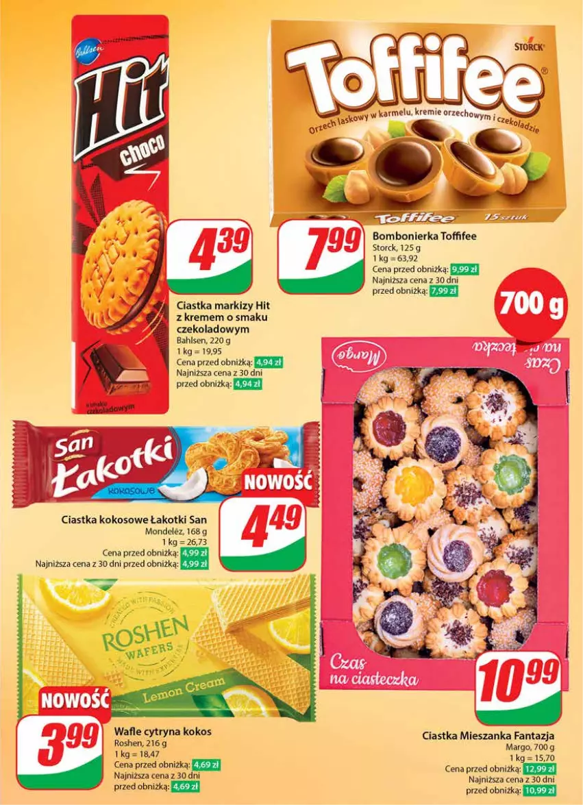 Gazetka promocyjna Dino - Gazetka 22 / 2024 - ważna 29.05 do 04.06.2024 - strona 7 - produkty: Ciastka, Fa, Fanta, Kokos, Toffifee, Wafle