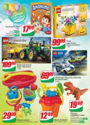 Gazetka promocyjna Dino - Gazetka 22 / 2024 - Gazetka - ważna od 04.06 do 04.06.2024 - strona 52 - produkty: Mus, Gra, Dinozaur, LEGO Technic, LEGO, Wózek, LEGO City, Klocki, LEGO Creator, Traktor