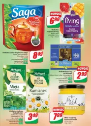 Gazetka promocyjna Dino - Gazetka 22 / 2024 - Gazetka - ważna od 04.06 do 04.06.2024 - strona 9 - produkty: Torebka, Earl Grey, Rum, Iams, Saga, Herbata czarna, Fusion, Lipton, Miód, Herbata, Mięta, Herbapol