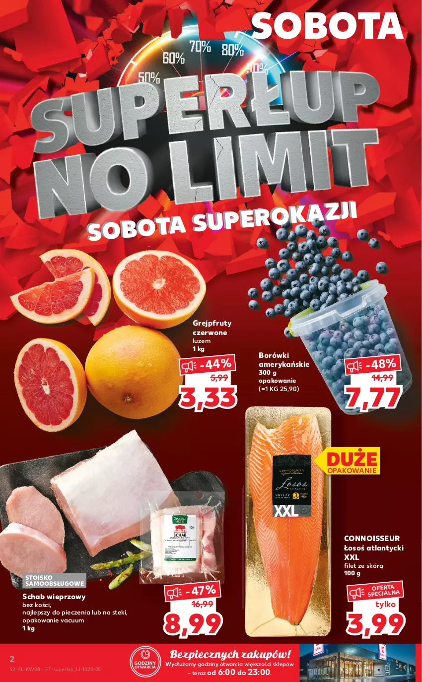 Gazetka promocyjna Kaufland - OFERTA TYGODNIA - ważna 25.02 do 03.03.2021 - strona 2 - produkty: Grejpfrut, Piec, Schab wieprzowy, Stek, Tera