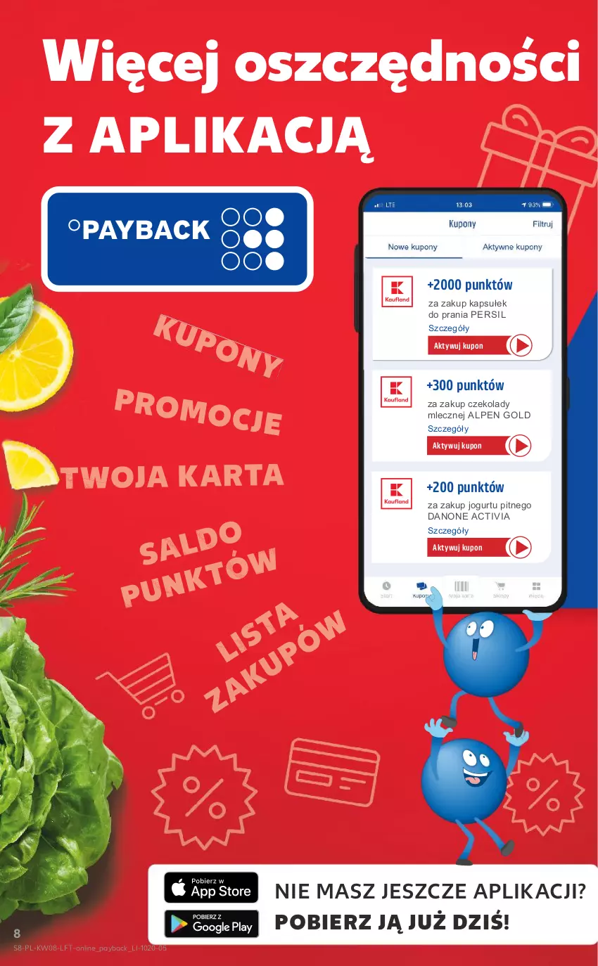 Gazetka promocyjna Kaufland - OFERTA TYGODNIA - ważna 25.02 do 03.03.2021 - strona 8 - produkty: Activia, Danone, Jogurt, Persil