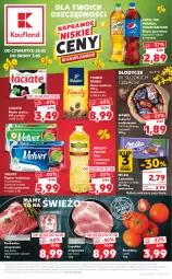 Gazetka promocyjna Kaufland - OFERTA TYGODNIA - Gazetka - ważna od 03.03 do 03.03.2021 - strona 1 - produkty: Tchibo, 7up, Papier, Cukier, Karkówka wieprzowa, Mirinda, Kawa mielona, Kawa, Cukierki nadziewane, Wawel, Papier toaletowy, Velvet, Pepsi, Czekolada, Napój gazowany, Tchibo Family, Olej rzepakowy, Cukierki, Masło, Napój, Olej, Pomidory, Milka, Fa