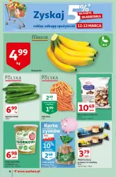 Gazetka promocyjna Auchan - Więcej za mniej Sueprmarkety - Gazetka - ważna od 17.03 do 17.03.2021 - strona 4 - produkty: Banany, Zupa, Mieszanka studencka, Ogórek, Chleb tostowy, Zupa ogórkowa, Chleb