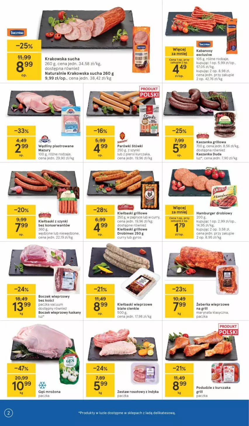 Gazetka promocyjna Tesco - Tesco gazetka - przyszły tydzień - ważna 12.08 do 18.08.2021 - strona 2 - produkty: Boczek, Boczek wieprzowy, Burger, Drobimex, Grill, Gyros, Hamburger, Kabanos, Kasza, Kaszanka, Kiwi, Kurczak, Parówki, Podudzie z kurczaka, Ser, Sok