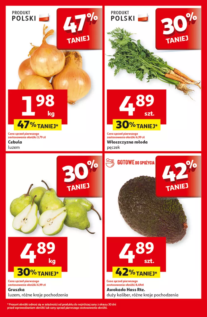 Gazetka promocyjna Auchan - Gazetka Pewność Niskich Cen Hipermarket Auchan - ważna 05.09 do 11.09.2024 - strona 9 - produkty: Cebula