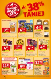 Gazetka promocyjna Auchan - Gazetka Pewność Niskich Cen Hipermarket Auchan - Gazetka - ważna od 11.09 do 11.09.2024 - strona 10 - produkty: Piwa, Piwo, Mydło w płynie, Ciastka, Gra, Kasztelan, Zupa, Parówki, Chipsy, Kawa, Vizir, Mola, Chleb, Mydło, Luksja