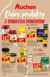 Gazetka promocyjna Auchan - Gazetka Pewność Niskich Cen Hipermarket Auchan - Gazetka - ważna od 11.09 do 11.09.2024 - strona 16 - produkty: Kurczak, Mokra karma, Makaron, Sok, Ser, Ryż, Rum, Spaghetti, Ryż basmati, Olej, Pomidory