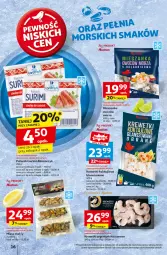 Gazetka promocyjna Auchan - Gazetka Pewność Niskich Cen Hipermarket Auchan - Gazetka - ważna od 11.09 do 11.09.2024 - strona 18 - produkty: Krewetki, Mecze, Mięso, Surimi, LG