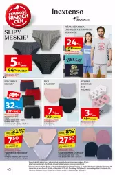 Gazetka promocyjna Auchan - Gazetka Pewność Niskich Cen Hipermarket Auchan - Gazetka - ważna od 11.09 do 11.09.2024 - strona 50 - produkty: Top, Sos, Ser, Acer, Cars, Czapka, Slipy, Figi, Bokserki, Piżama