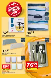 Gazetka promocyjna Auchan - Gazetka Pewność Niskich Cen Hipermarket Auchan - Gazetka - ważna od 11.09 do 11.09.2024 - strona 53 - produkty: Dzbanek, Zaparzacz, Dywan