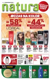 Gazetka promocyjna Drogerie Natura - Gazetka Drogerie Natura - Gazetka - ważna od 17.11 do 17.11.2021 - strona 1 - produkty: Krem do twarzy, Elseve, Top, Ser, Rum, Puf, SKINFOOD, Serum do twarzy, Pasta do zębów, Tusz, Lack, Serum, Mleczko, Eleo, Woda toaletowa, Puder prasowany, Puder, Max Factor, Szampon, Syoss, Garnier, Woda, Sensodyne, Nivea, Farba do włosów, Fa