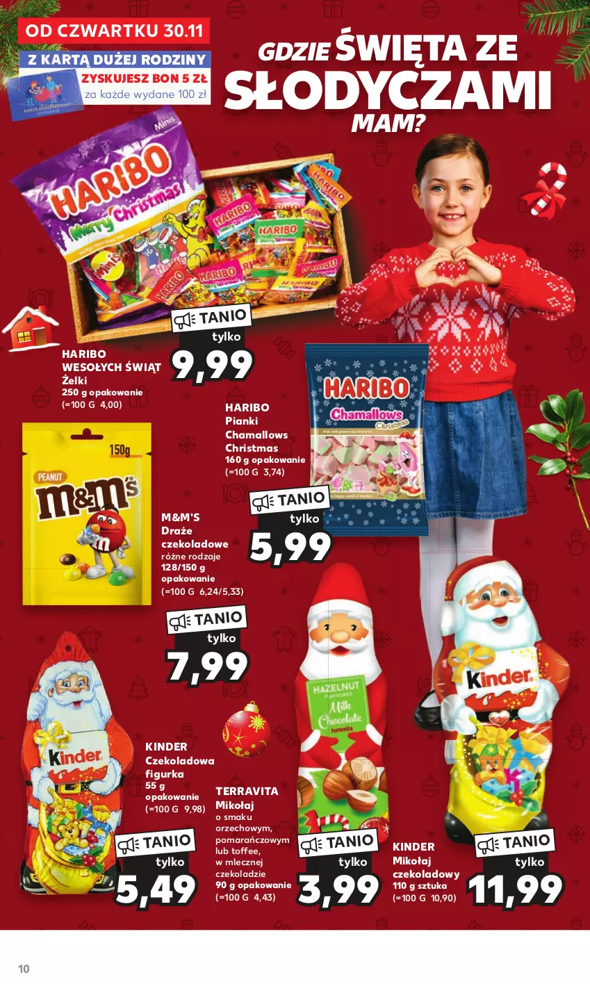 Gazetka promocyjna Kaufland - Kaufland - ważna 30.11 do 24.12.2023 - strona 10 - produkty: Hama, Haribo, Kinder