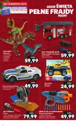 Gazetka promocyjna Kaufland - Kaufland - Gazetka - ważna od 24.12 do 24.12.2023 - strona 4 - produkty: Por, Dinozaur, Pojazd, Nerf, Pistolet, Hot Wheels, Fa