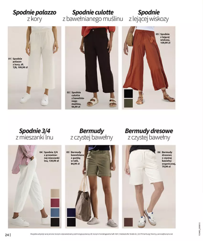 Gazetka promocyjna Bonprix - GOTOWA NA LATO? - ważna 04.05 do 31.05.2026 - strona 26 - produkty: Bermudy, Dres, Spodnie