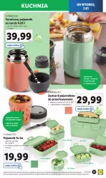 Gazetka promocyjna Lidl - GAZETKA - Gazetka - ważna od 05.01 do 05.01.2024 - strona 23 - produkty: Por, Pojemnik na lunch, Jogurt, Kuchnia, Pojemnik, Owoce