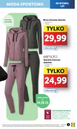 Gazetka promocyjna Lidl - GAZETKA - Gazetka - ważna od 05.01 do 05.01.2024 - strona 5 - produkty: Por, Dres, Sport, Moda, Spodnie, Bluza, Spodnie dresowe, Bluza dresowa